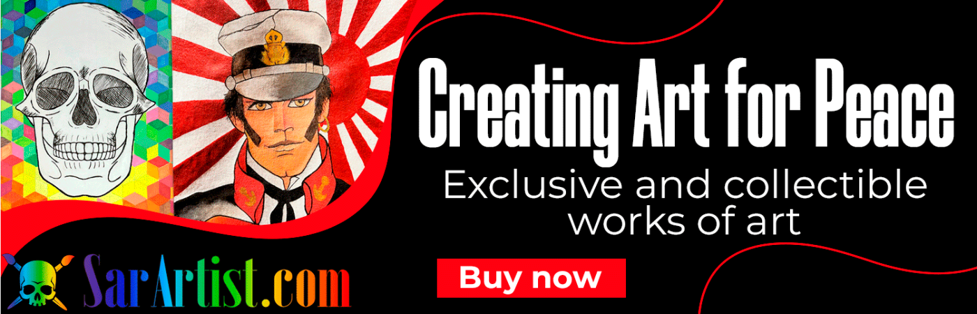 SarArtist and works of art. Visits www.sarartist.com Sara is a great plastic artist. You must visit her website.